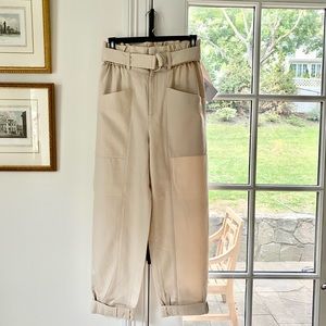 NWT & Other Stories Belted Trousers with Cuffed Hem